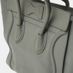 Celine Grey Mini Luggage Handbag