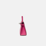 Hermès Mini Kelly 20 Rose Pourpre Epsom PHW