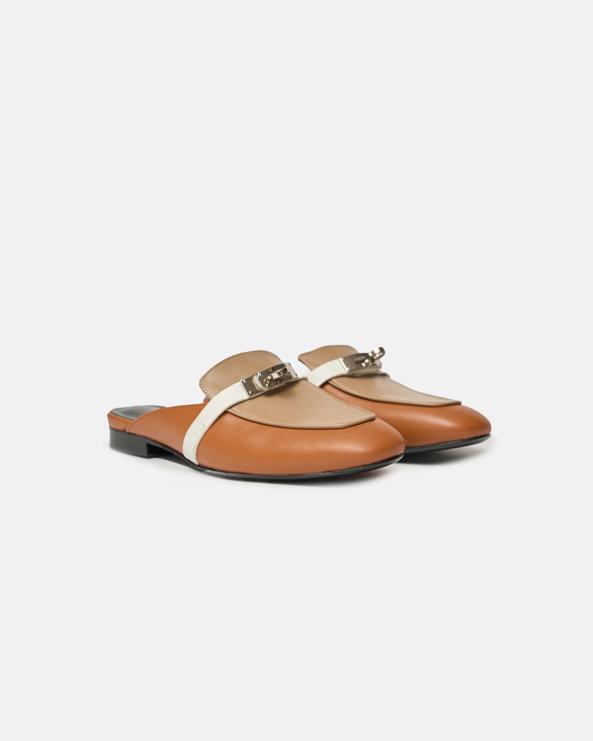 Hermes Multicolore Rose Perle Oz Sandals