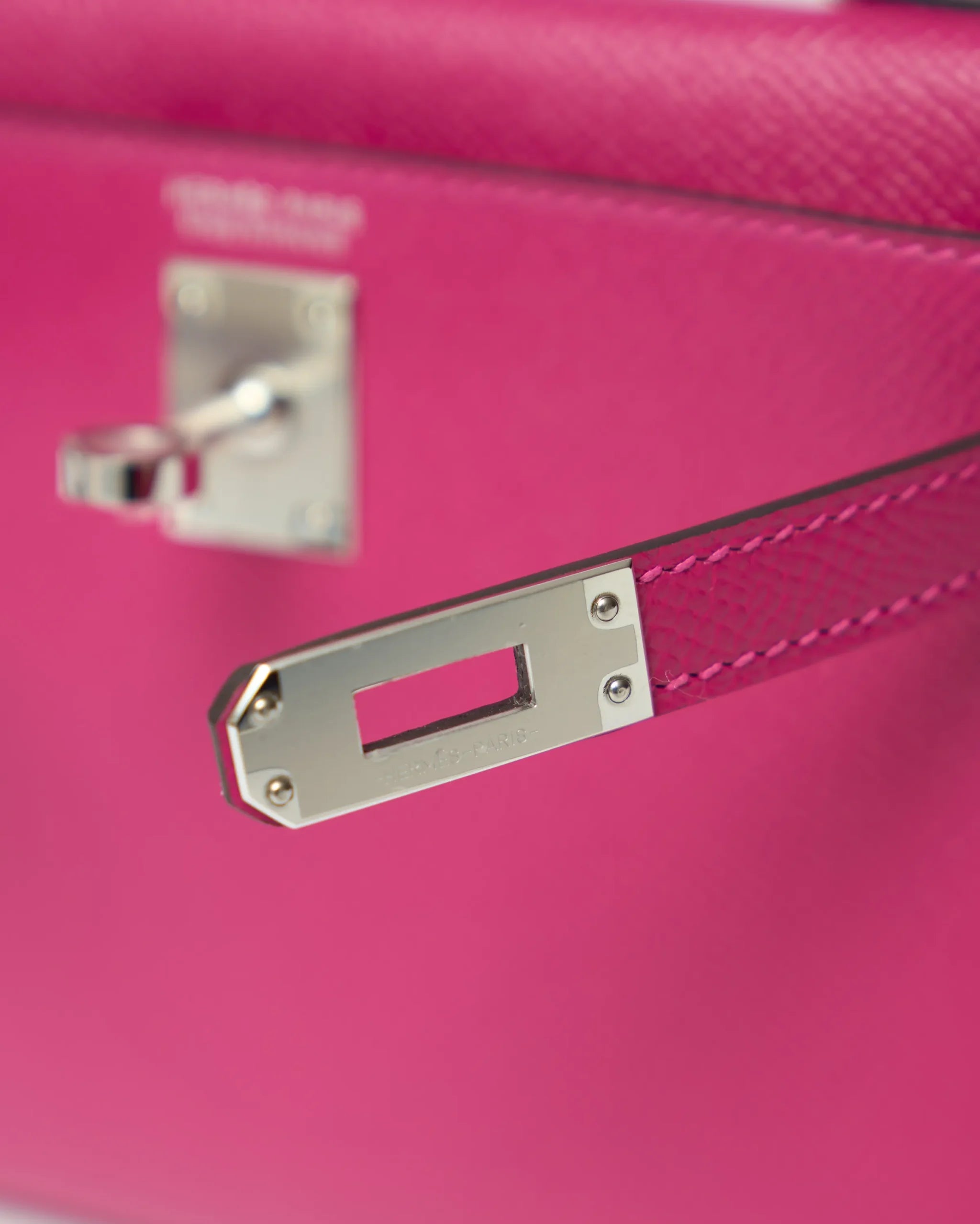 Hermès Mini Kelly 20 Rose Pourpre Epsom PHW