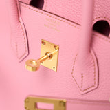 Hermès Birkin 25 Togo Bubblegum GHW