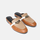 Hermes Multicolore Rose Perle Oz Sandals