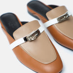 Hermes Multicolore Rose Perle Oz Sandals