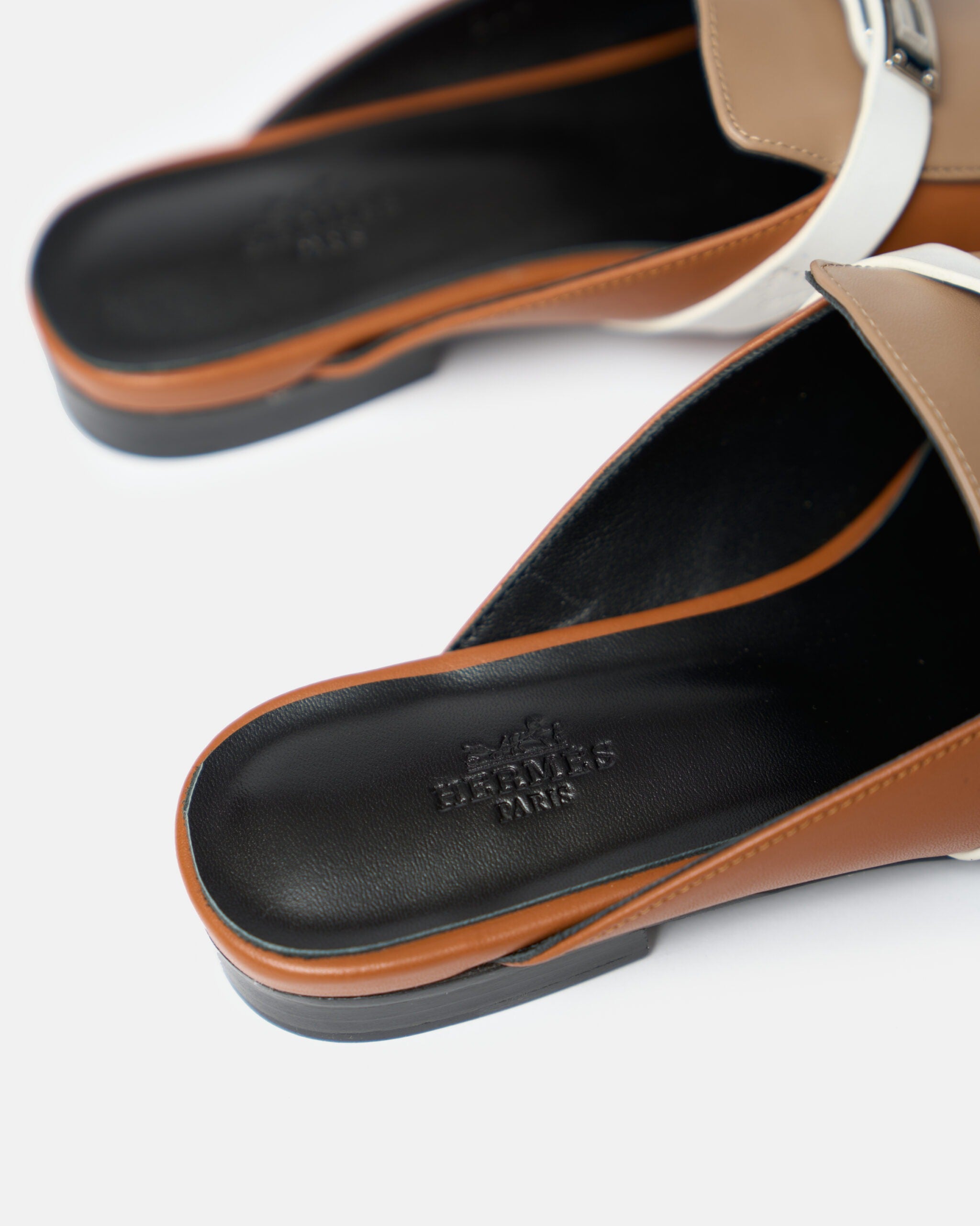 Hermes Multicolore Rose Perle Oz Sandals