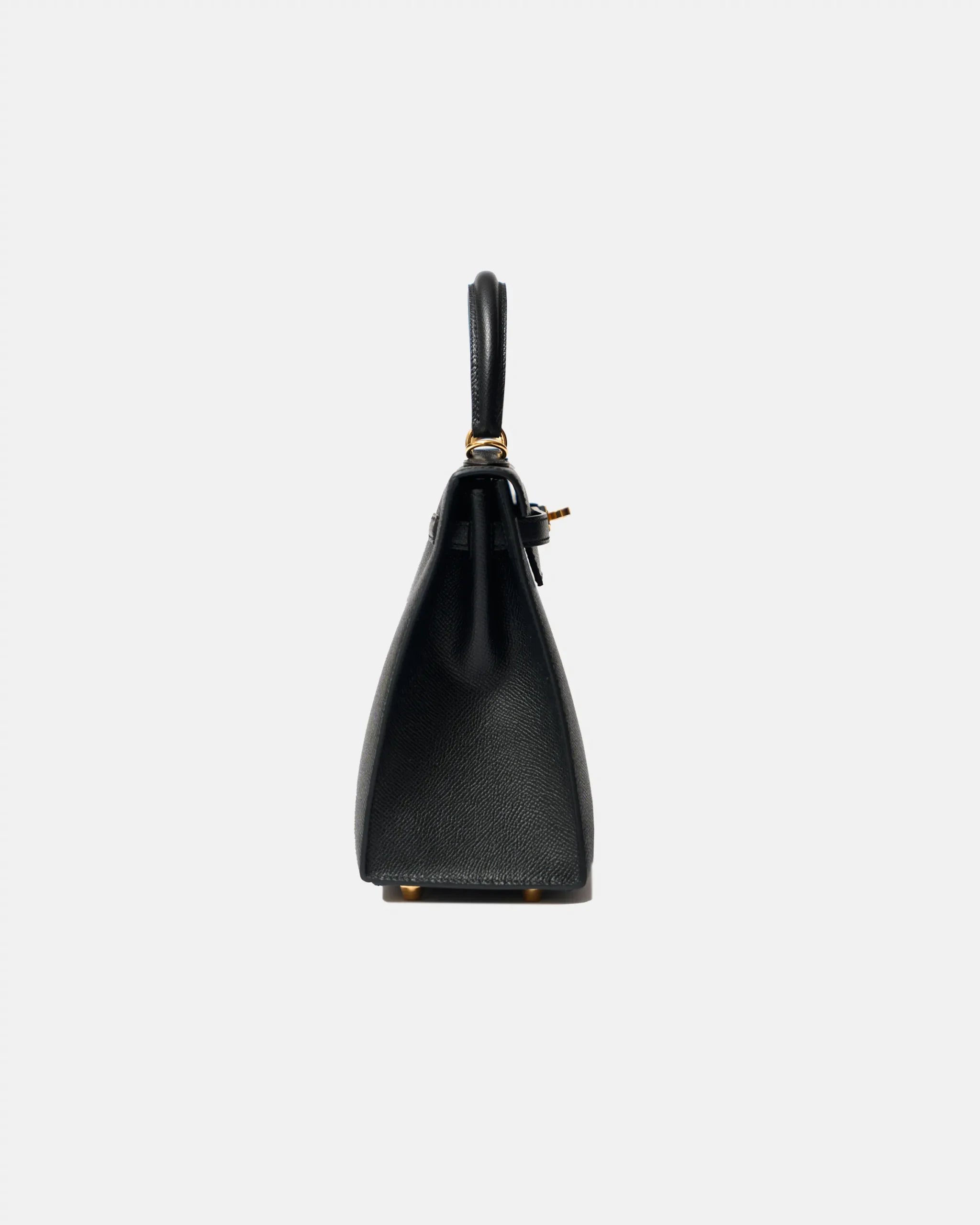 Hermès Kelly 25 Black Epsom GHW
