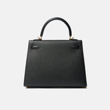 Hermès Kelly 25 Black Epsom GHW