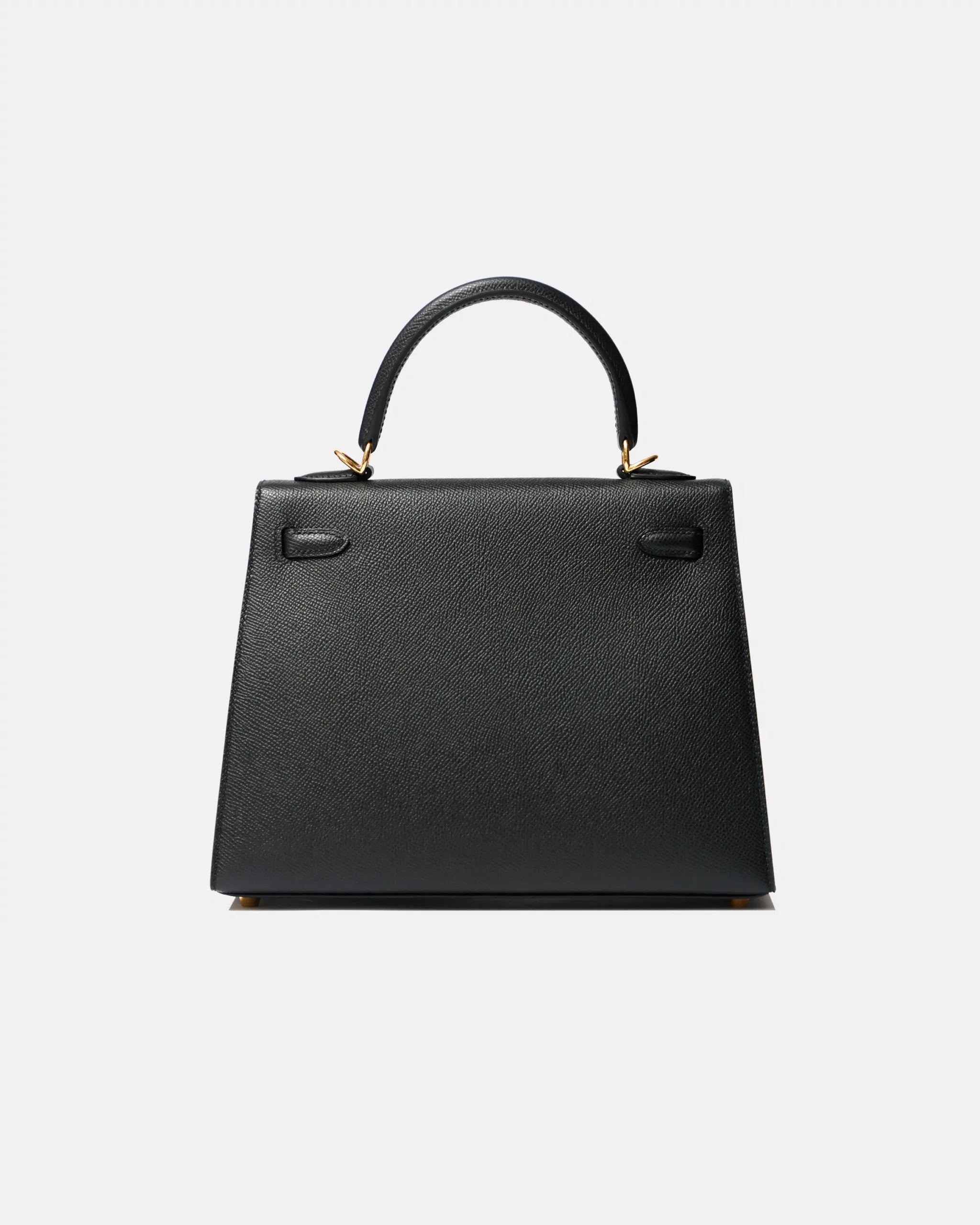 Hermès Kelly 25 Black Epsom GHW