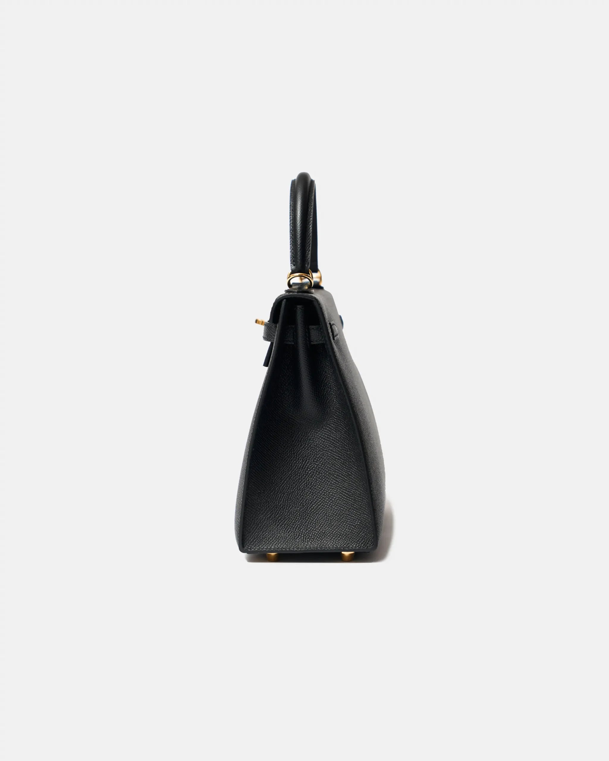 Hermès Kelly 25 Black Epsom GHW