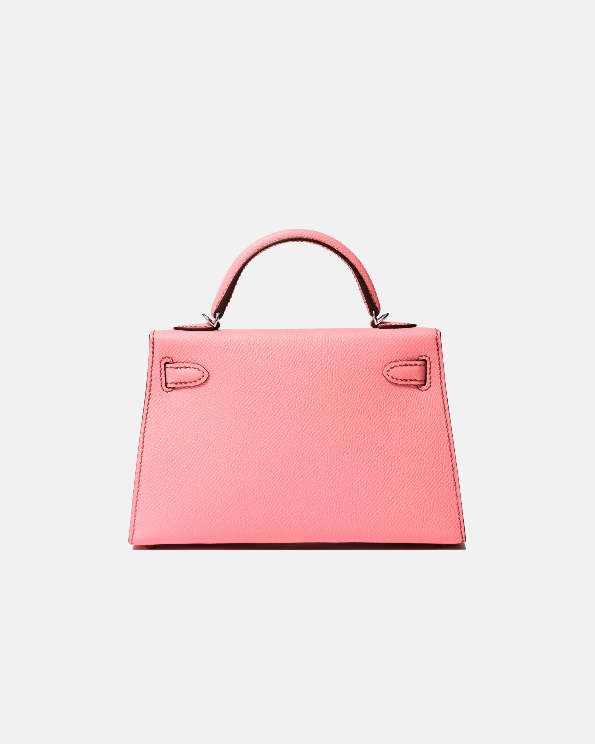 Hermès Mini Kelly 20 Bubblegum Epsom Phw