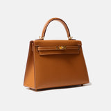 Hermès Kelly 25 Gold Epsom GHW