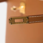 Hermès Kelly 25 Gold Epsom GHW