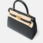 Hermès Kelly 25 Black Epsom GHW