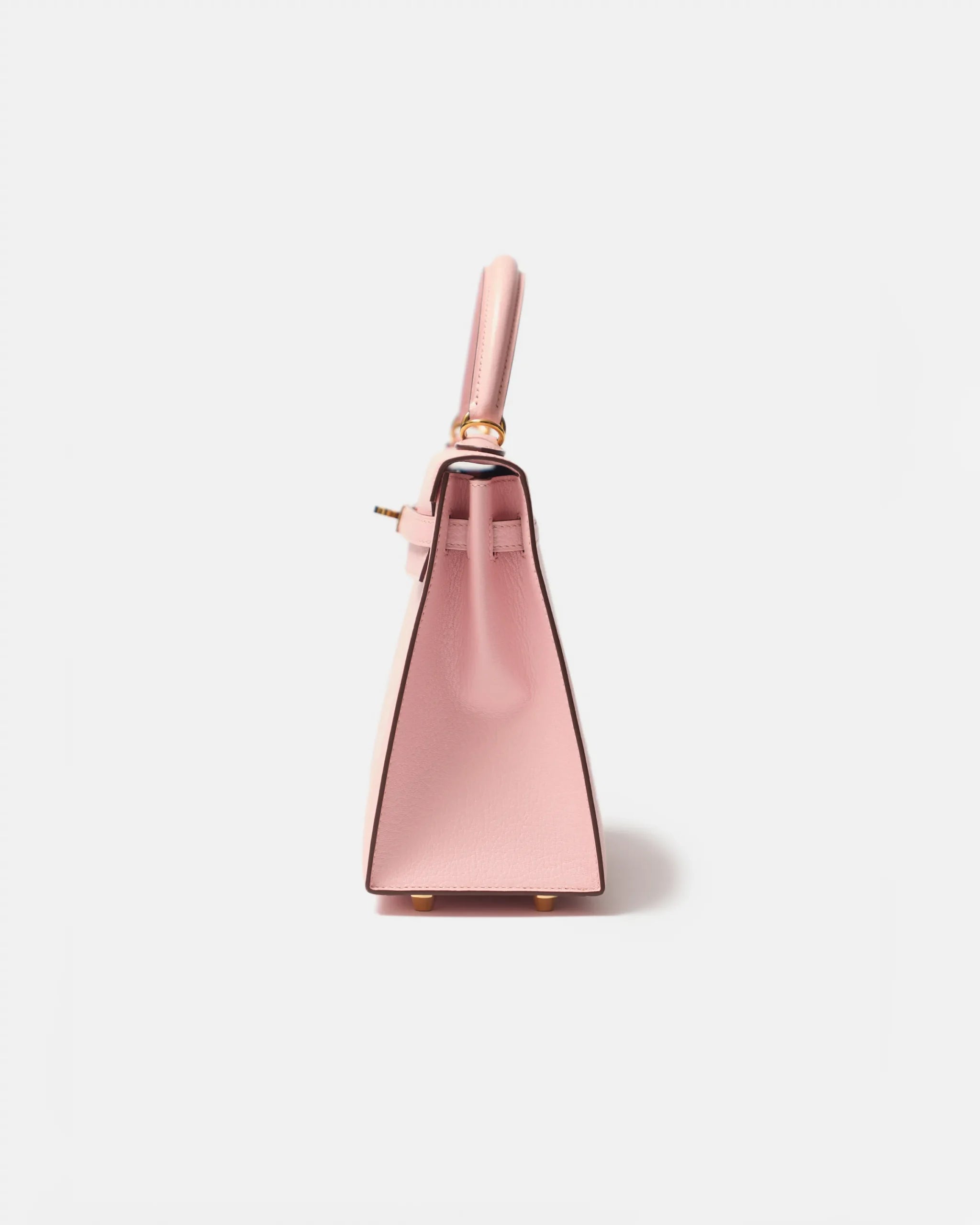 Hermès Kelly 25 Rose Sakura Chevre Mysore GHW