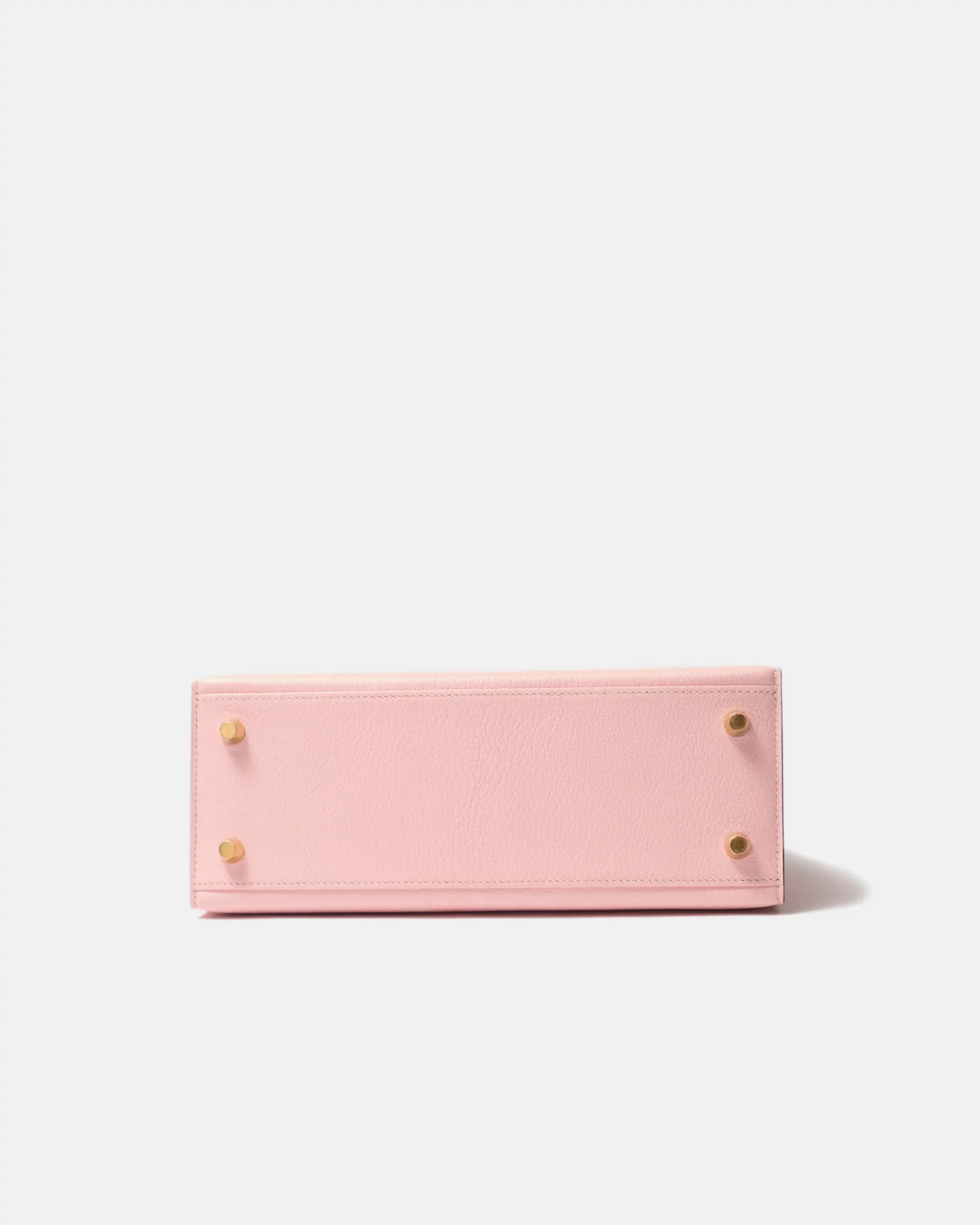 Hermès Kelly 25 Rose Sakura Chevre Mysore GHW