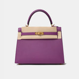 Hermès Kelly 25 Anemone Epsom GHW
