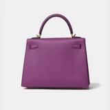 Hermès Kelly 25 Anemone Epsom GHW