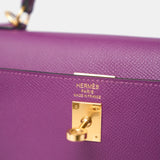 Hermès Kelly 25 Anemone Epsom GHW