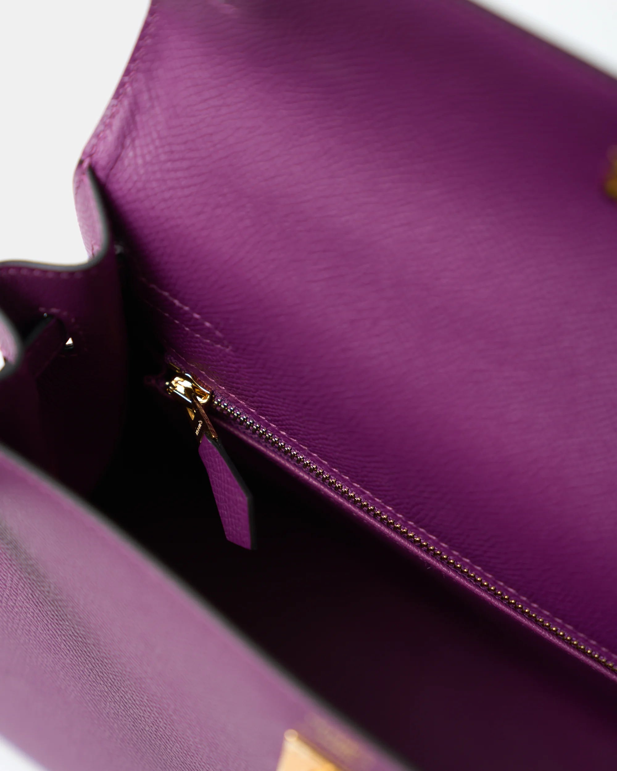 Hermès Kelly 25 Anemone Epsom GHW