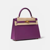 Hermès Kelly 25 Anemone Epsom GHW