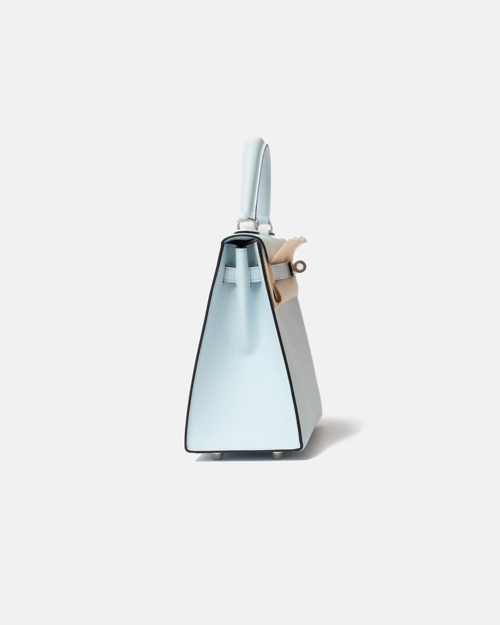 Hermès Kelly 25 Bleu Brume Epsom PHW