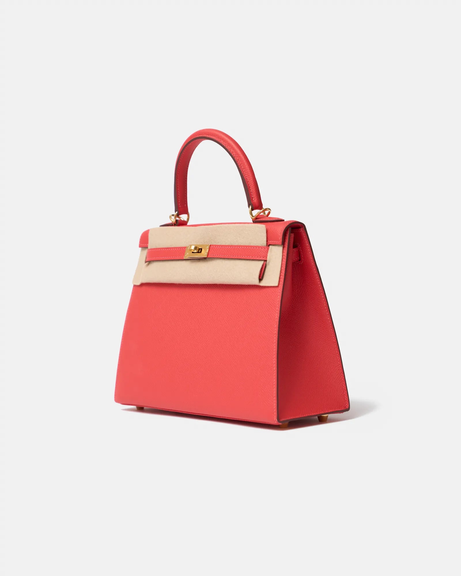 Hermès Kelly 25 Rose Jaipur Epsom GHW