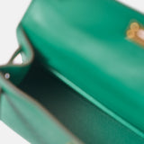 Hermès Mini Kelly 20 Vert Bamboo Epsom GHW