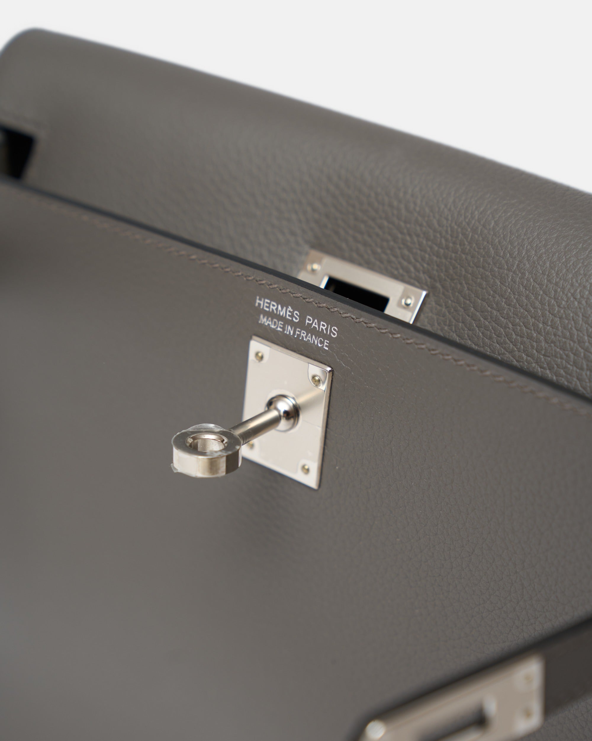 Hermès Kelly Danse Gris Meyer Evercolor PHW