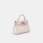 Hermès Mini Kelly 20 Mauve Pale Chevre Mysore PHW