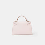 Hermès Mini Kelly 20 Mauve Pale Chevre Mysore PHW