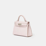 Hermès Mini Kelly 20 Mauve Pale Chevre Mysore PHW