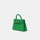 Hermès Mini Kelly 20 Bambou Chèvre Mysore PHW