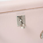 Hermès Mini Kelly 20 Mauve Pale Chevre Mysore PHW