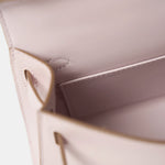 Hermès Mini Kelly 20 Mauve Pale Chevre Mysore PHW