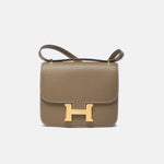 Hermès Mini Constance 18 Etoupe Epsom Ghw