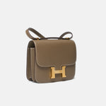 Hermès Mini Constance 18 Etoupe Epsom Ghw
