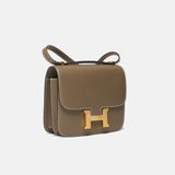Hermès Mini Constance 18 Etoupe Epsom Ghw