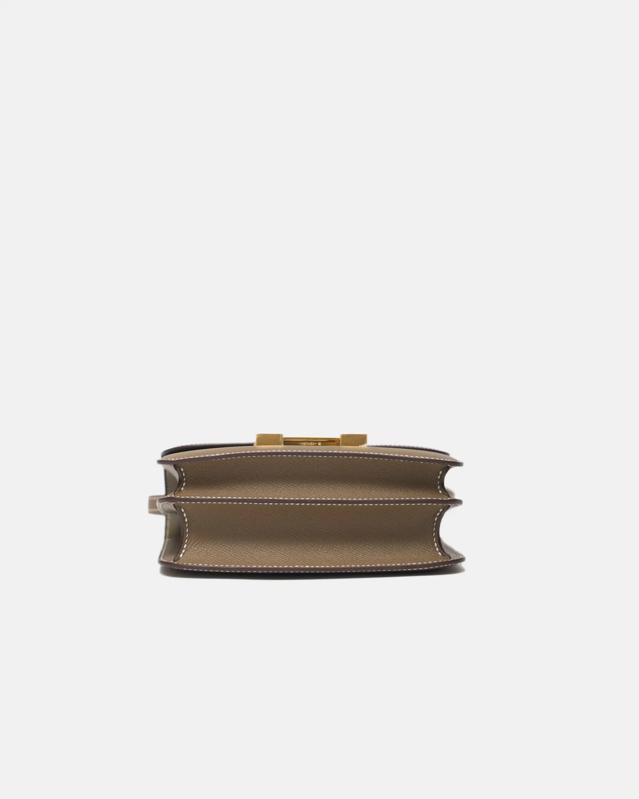 Hermès Mini Constance 18 Etoupe Epsom Ghw