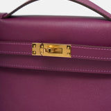 Hermès Kelly Pochette Anemone Swift GHW