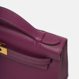 Hermès Kelly Pochette Anemone Swift GHW
