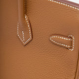 Hermès Birkin Togo 25 Gold PHW