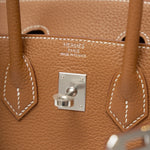 Hermès Birkin Togo 25 Gold PHW