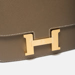 Hermès Mini Constance 18 Etoupe Epsom Ghw