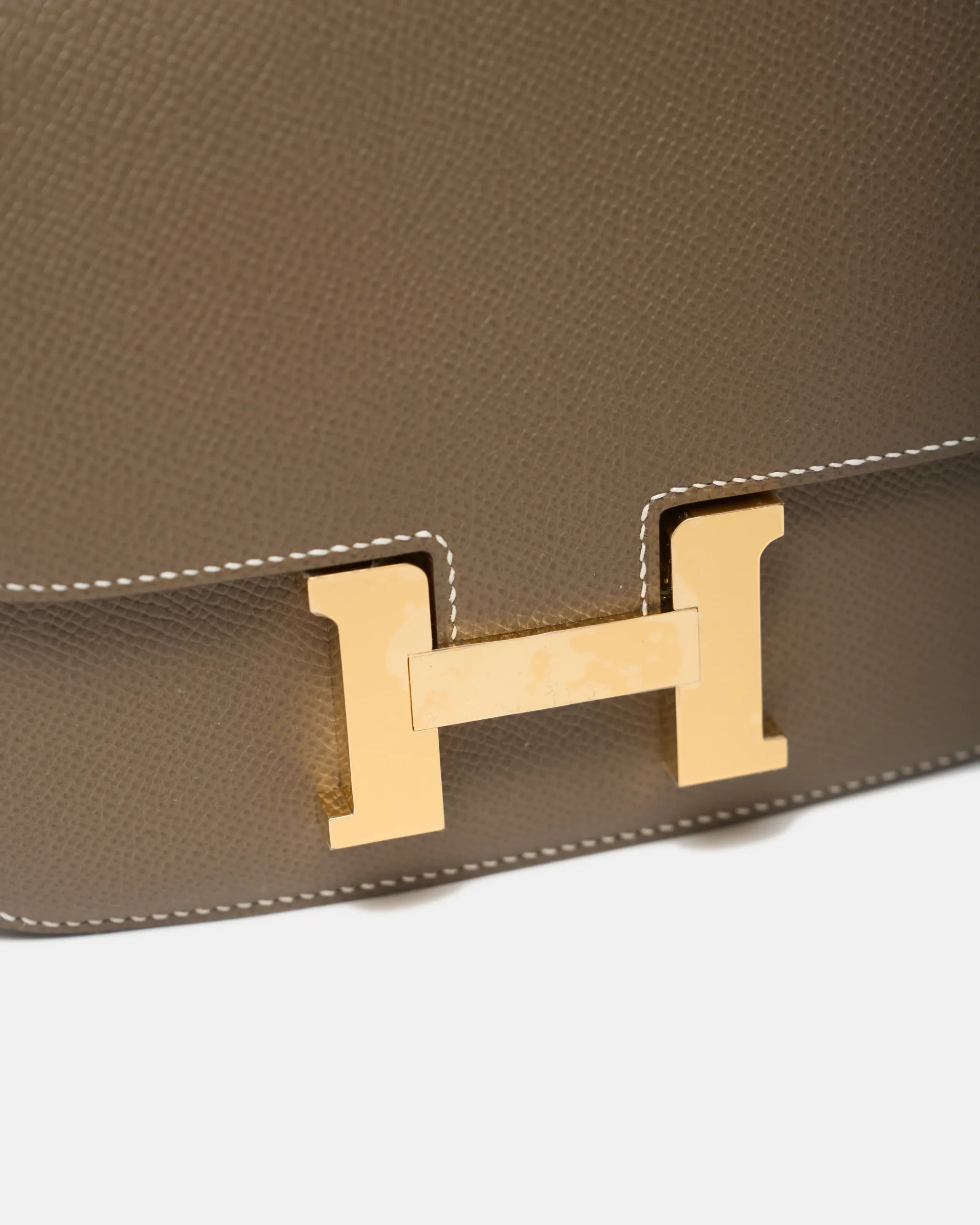 Hermès Mini Constance 18 Etoupe Epsom Ghw