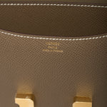 Hermès Mini Constance 18 Etoupe Epsom Ghw