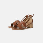 Hermès Encens 50 Naturel Sandals