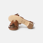 Hermès Encens 50 Naturel Sandals
