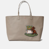 Goyard Embroidered Anjou Grey PM Bag
