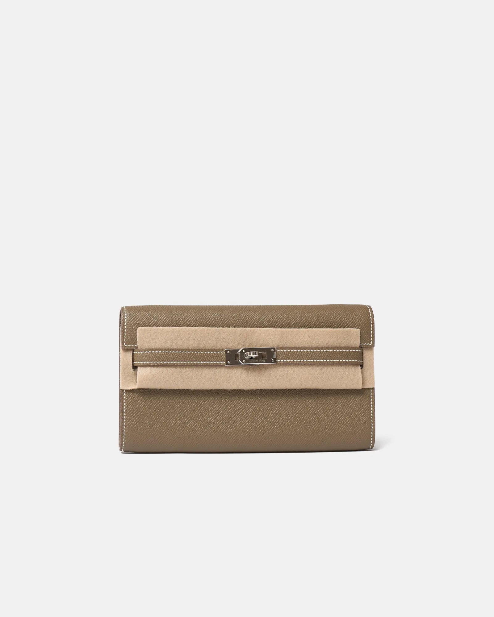 Hermès Kelly To Go Etoupe Epsom PHW