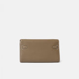 Hermès Kelly Classic Wallet To go Etoupe Epsom PHW