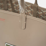 Goyard Embroidered Anjou Grey PM Bag